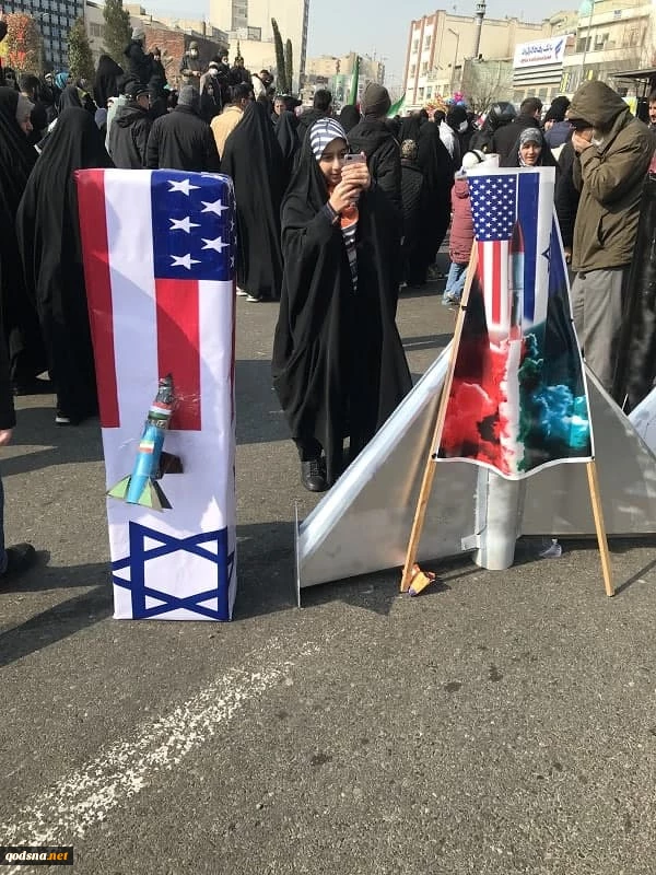 تصاویر اختصاصی قدسنا از راهپیمایی 22 بهمن در تهران 2