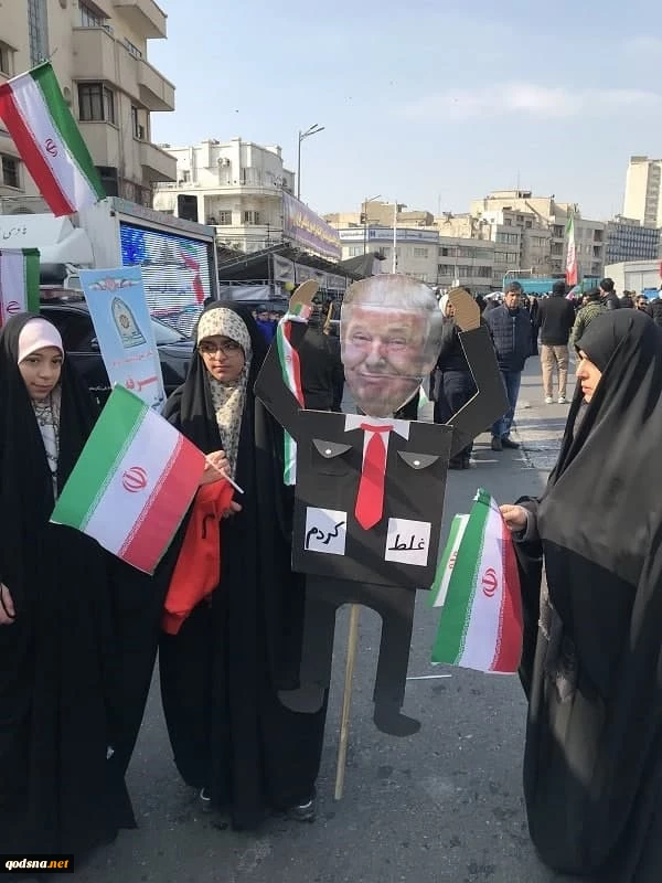 تصاویر اختصاصی قدسنا از راهپیمایی 22 بهمن در تهران 5