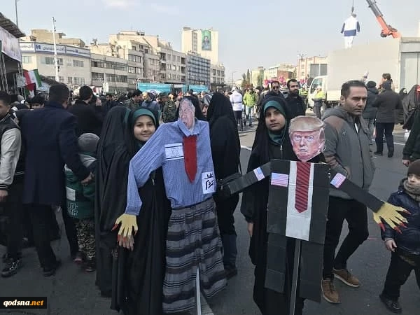 تصاویر اختصاصی قدسنا از راهپیمایی 22 بهمن در تهران 6