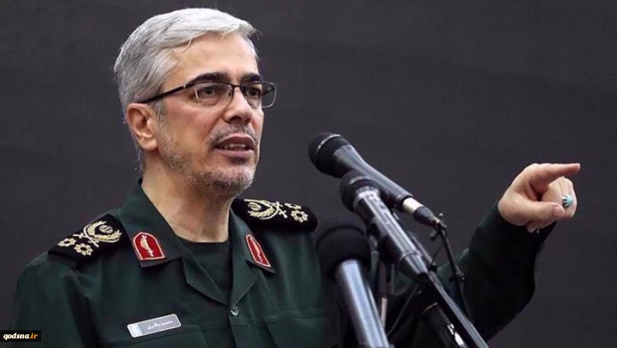 Iran’s top general:

Regional unity only way to confront ‘terrorist’ Zionist regime