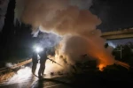 بازگشت آرامش به مسیر فرودگاه بیروت 2