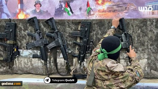 Hamas showcases weapons captured from Israelis (+PHOTOS)