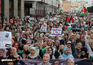 تظاهرات مغربی‌ها علیه سفر وزیر صهیونیست