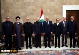 دیدار هیئت ایرانی با رئیس جمهور لبنان