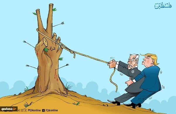 تلاش آمریکا و اسرائیل برای نابودی غزه  3