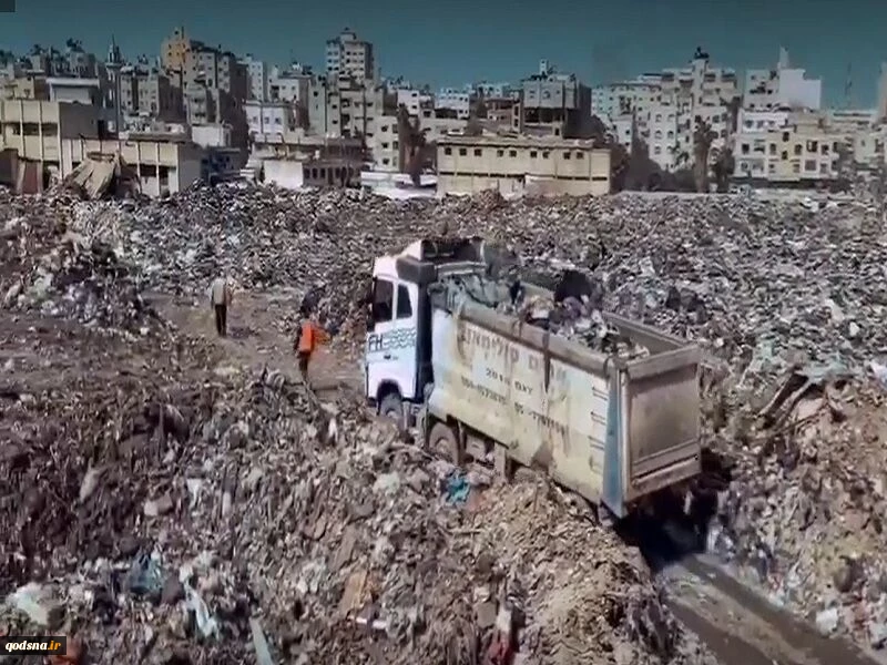 هشدار سخنگوی شهرداری غزه درباره فاجعه زیست محیطی+ فیلم 2