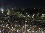 تصاویری از حضور گسترده و باشکوه شب گذشته 130 هزار نمازگزار فلسطینی در نماز تراویح مسجد الاقصی 3