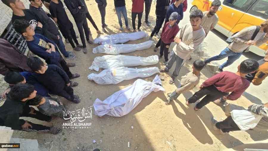 Nine martyrs in Israeli airstrike on Beit Lahia