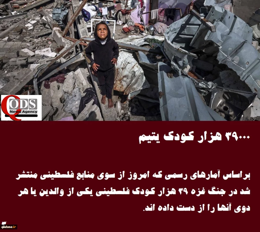 اینفوگرافی اختصاصی/


آمارهای دهشتناک از جنایات رژیم صهیونیستی در غزه که رسانه‌های غربی سانسور می‌کنند 4