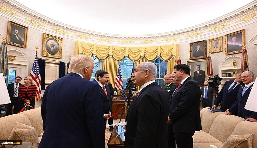 نتنياهو كان 'كومبارسا في استعراض'.. هكذا أحرجه ترامب بالبيت الأبيض! 2