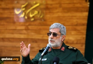 العميد قاآني: المعركة التاريخية اليوم بانها تدور بين الاسلام وبين الكفر العالمي والعصابة الصهيونية الشريرة