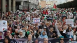 ادامه تظاهرات در مغرب در اعتراض به پهلوگیری کشتی‌های حامل تسلیحات رژیم صهیونیستی 2