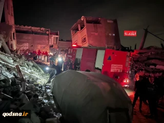 بمباران یک منزل مسکونی در شهر غزه؛ ۶ نفر شهید شدند