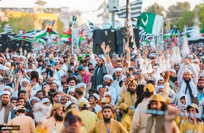 تظاهرات گسترده در کویته پاکستان در همبستگی با غزه/ انتقاد از ادامه سکوت در برابر کشتار هولناک زنان و کودکان 2