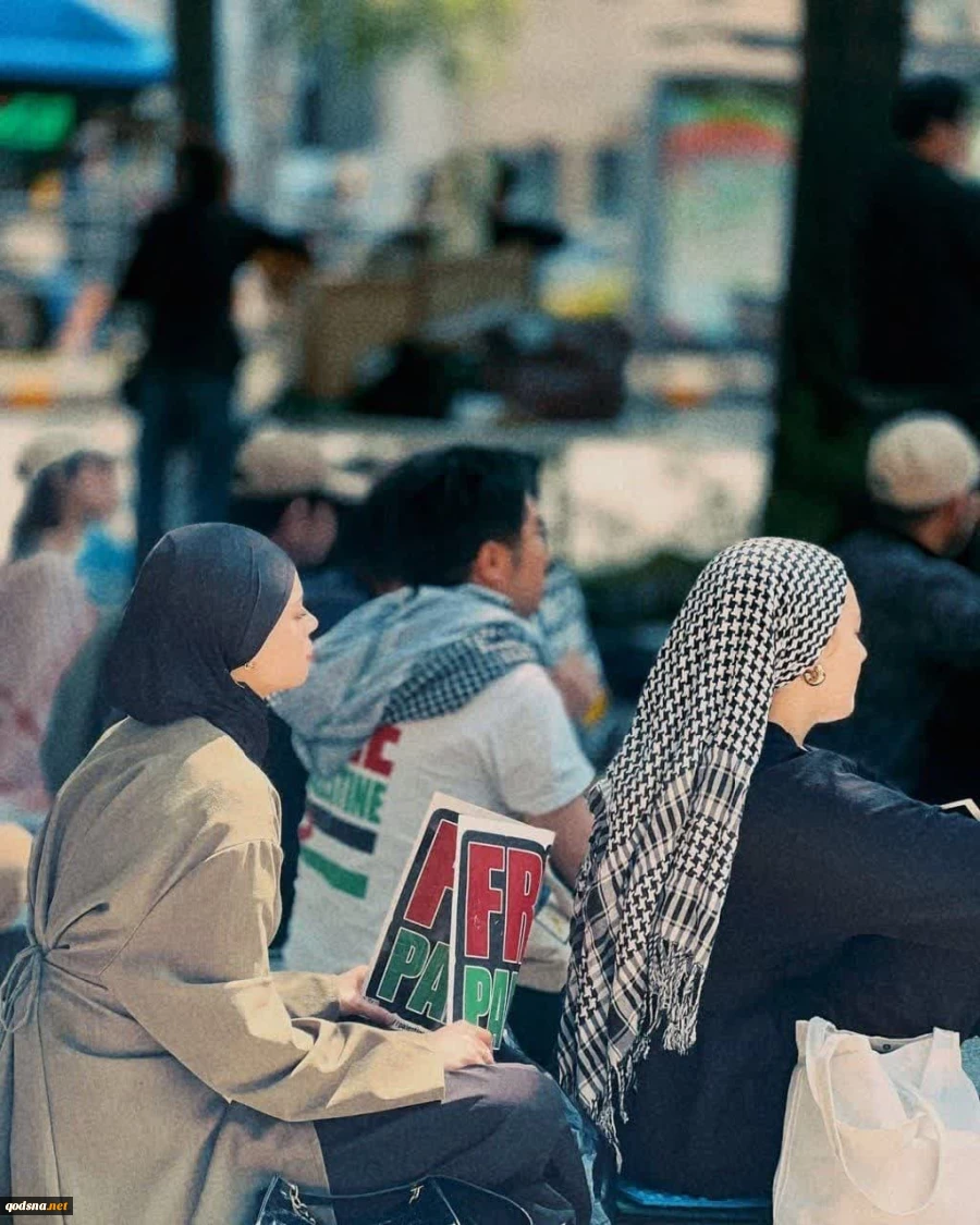 تظاهرات در کره جنوبی در حمایت از فلسطین 4