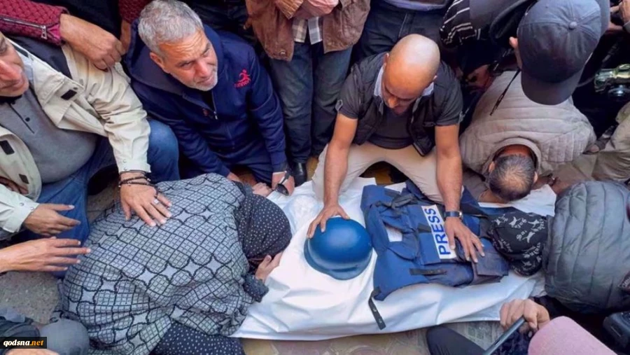 Zionist regime martyred 219 Palestinian journalists in Gaza in 19 months