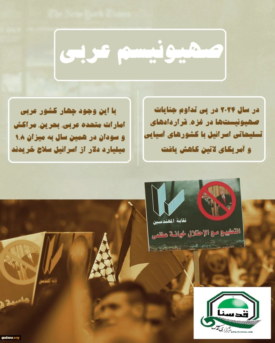 عکس نوشت/ صهیونیسم عربی 2