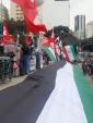 تظاهرات برزیلی‌ها در حمایت از فلسطین و ایران 3
