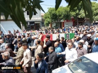 آیین تشییع پیکرهای مطهر حملات رژیم صهیونیستی در چند استان