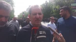 حضور چهره های لشکری وکشوری پابه پای مردم ایران در مراسم تشییع شهدای اقتدار ملی 9