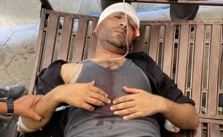 زخمی شدن خبرنگار المیادین در غزه
