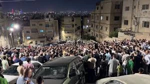 تظاهرات اردنی‌ها در حمایت از ساکنان غزه + فیلم