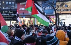 تداوم اعتراضات جهانی علیه جنگ و محاصره غزه؛ تظاهرات در نیویورک و برمن 2