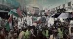 راهپیمایی در کرانه باختری در حمایت از غزه 2