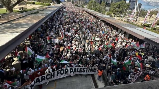 تظاهرات عظیم در استرالیا در حمایت از فلسطین