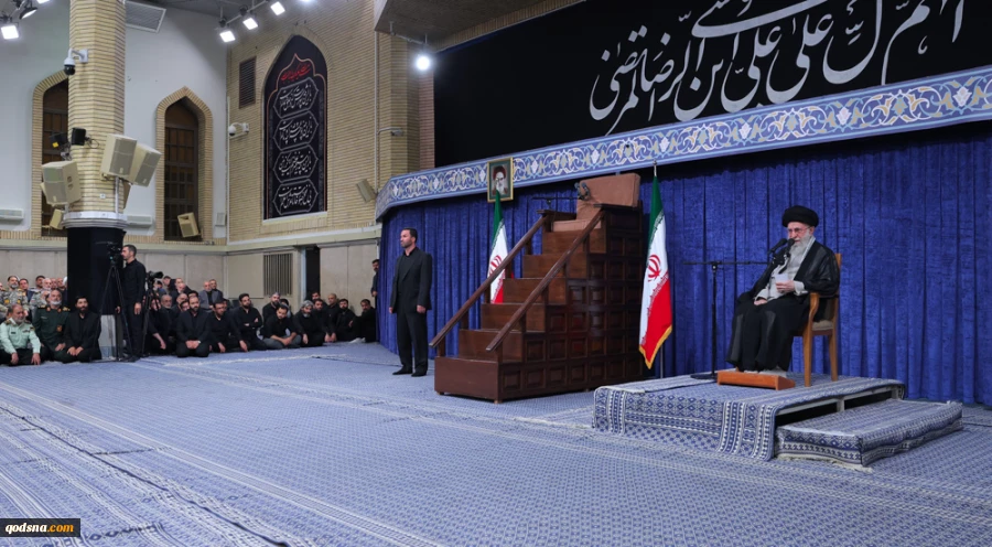 رهبر انقلاب اسلامی در دیدار هزاران نفر از اقشار مختلف مردم در سالروز شهادت امام رضا (ع):

رژیم صهیونیستی منفورترین رژیم و حکومت دنیا نزد ملتهاست