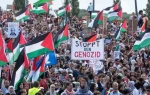 حامیان فلسطین در اروپا با برگزاری راهپیمایی‌های گسترده خواستار پایان نسل‌کشی در غزه شدند 3