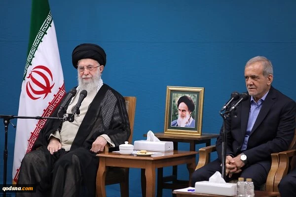 الرئيس الايراني يلتقي قائد الثورة الاسلامية قبل توجهه إلى نيويورك 2