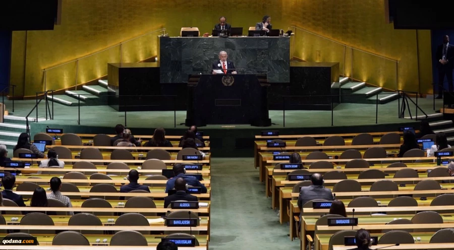 World leaders walk out in protest as Netanyahu addresses UNGA