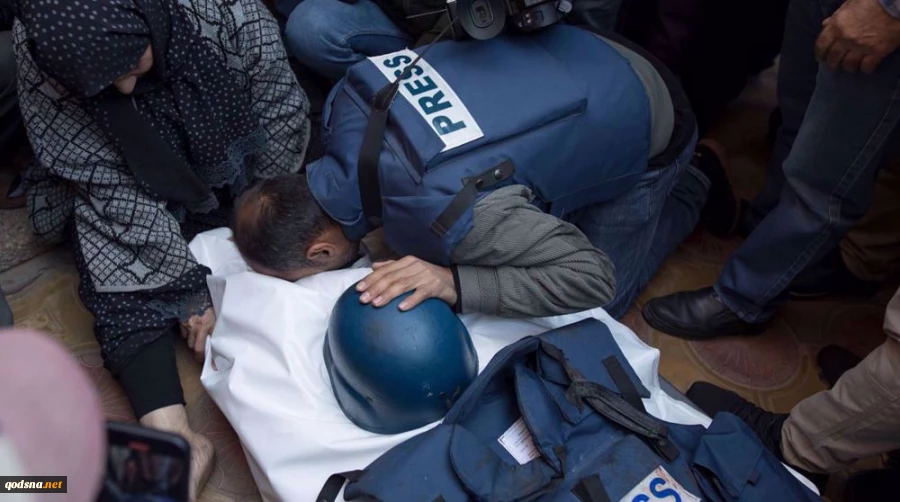 Hamas:

Israel’s crimes against journalists in Gaza have no statute of limitations