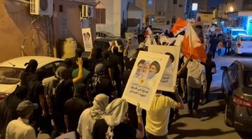 برگزاری گرامیداشت سالگرد شهادت سید حسن نصرالله در بحرین + فیلم 2