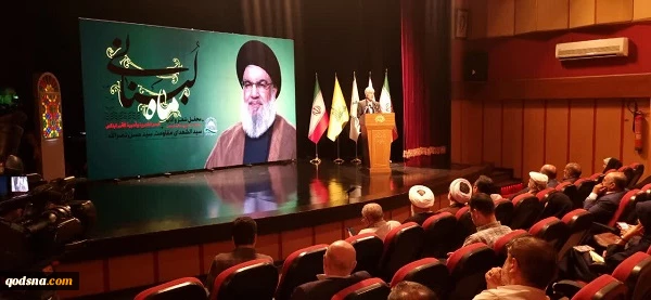 تصاویر  محفل شعر و ادب «ماه لبنانی» به مناسبت نخستین سالگرد شهادت سیدشهدای مقاومت از قاب دوربین خبرگزاری قدس 2