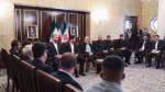 ‘Surrendering is not in our nature’:

Pezeshkian vows to stand for Iran ‘until last breath’