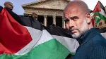 گواردیولا مردم اسپانیا را به راهپیمایی در حمایت از غزه فراخواند 2