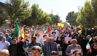 مسيرات 'بشارة النصر' تعم ارجاء ايران تضامنا مع الشعب الفلسطيني