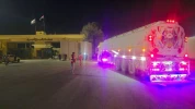 صد‌ها کامیون کمک بشردوستانه در گذرگاه رفح در انتظار ورود به غزه  6