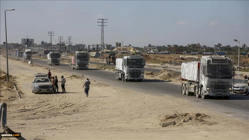 ورود تنها ۹۸۶ کامیون کمک انسانی به غزه از زمان آغاز آتش‌بس 2