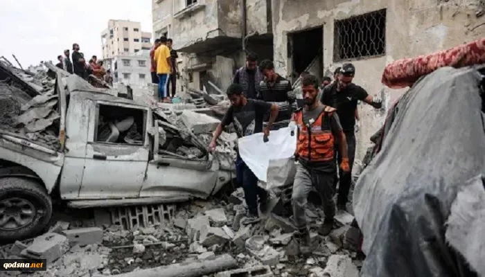 حملات هوایی بامدادی ارتش صهیونیستی به خان‌یونس و شرق غزه / ۱۰۹ فلسطینی در شبانه روز گذشته به شهادت رسیدند 2