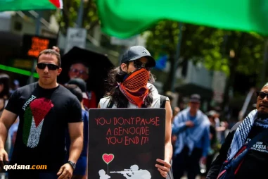 تظاهرات حامیان فلسطین در استرالیا