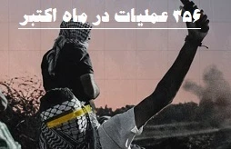 مرکز پژوهشی آماری معطی گزارش داد؛

 356 عملیات مقاومتی در کرانه باختری طی ماه اکتبر/ ثبت میانگین قریب به 12 عملیات در هر روز +عکس 2