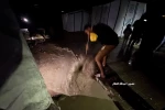 سیل و باران شدید، خیمه‌های آوارگان فلسطینی را در خان یونس در جنوب نوار غزه در خود فرو برد 6
