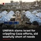 UNRWA chief slams Zionist regime for crippling Gaza aid operations