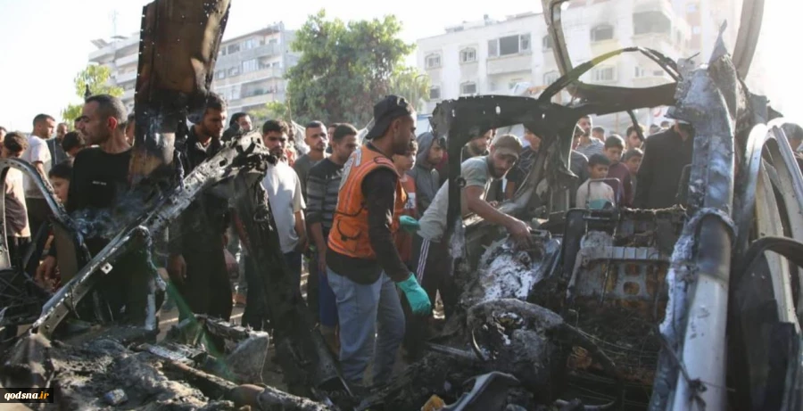 شهادت ۵ نفر در حمله رژیم صهیونیستی به خودرویی در غرب غزه  2