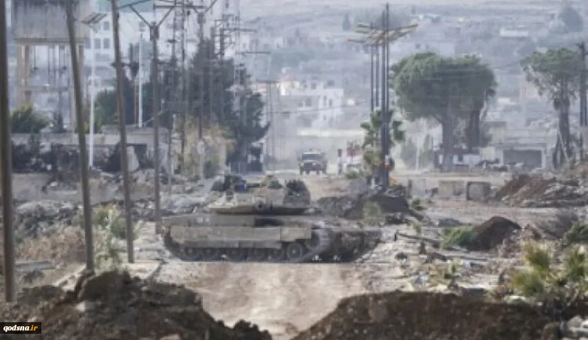 ورود تانک‌ها و خودروهای زرهی ارتش رژیم صهیونیستی به جنوب سوریه 2