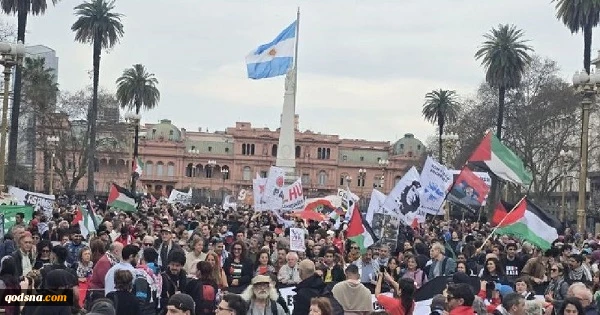 صدای فلسطین در پارلمان آرژانتین؛ نمایندگان جدید با شعار «فلسطین آزاد» سوگند یاد کردند 2