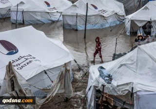 هشدار درباره خطرات در میان طوفان و سرما